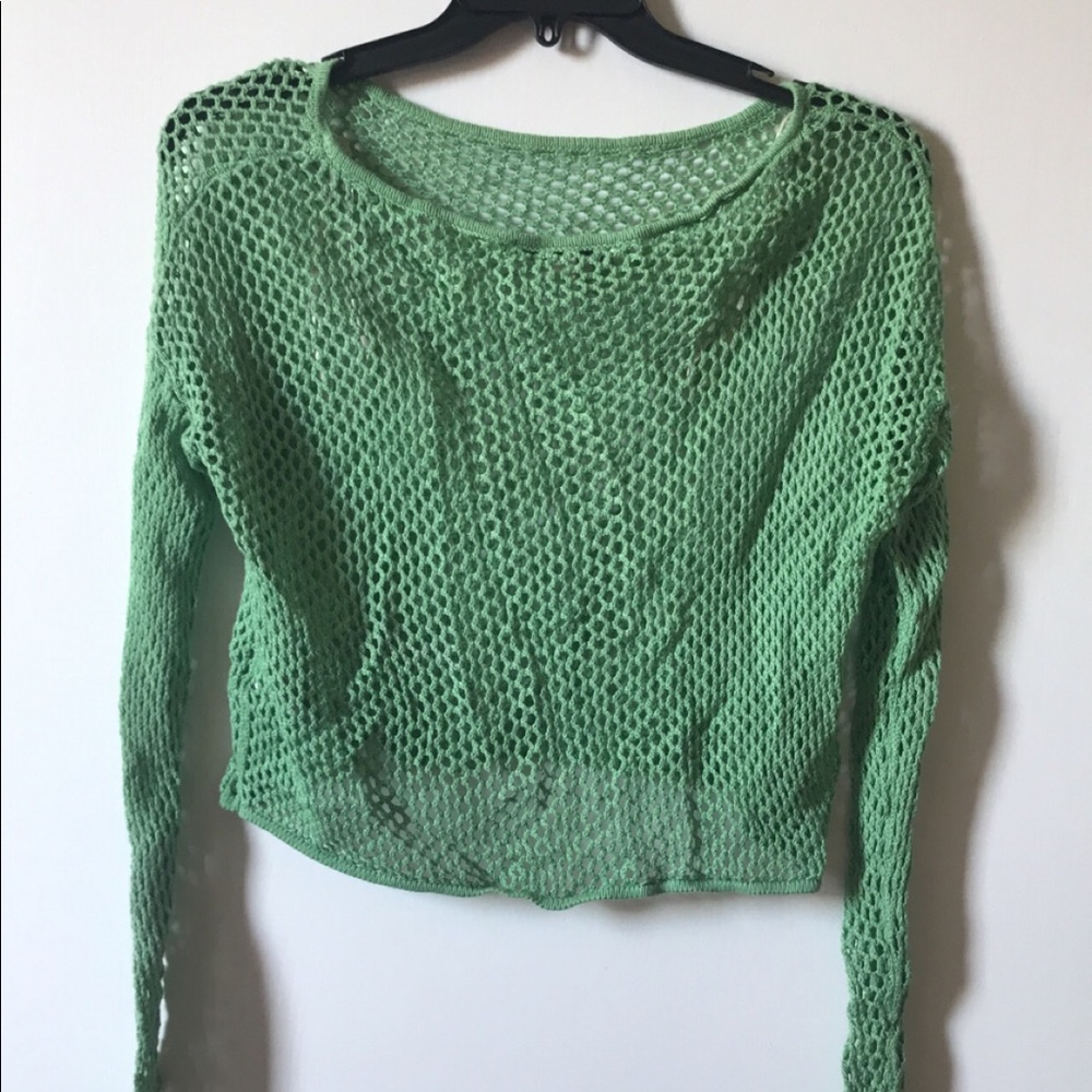Forever 21 sheer Mesh shirt